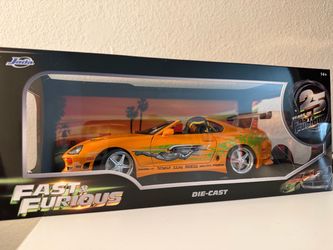 Jada Fast & Furious Die-Cast Toyota Brian’s Supra