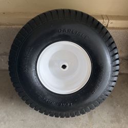 New 20x8 Rear Riding Mower Tire And Rim