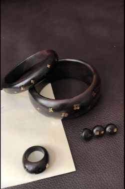 For grabs rare and limited edition Sylvania bracelets, ring, earrings, Louis Vuitton bracelets, Ring, Earrings