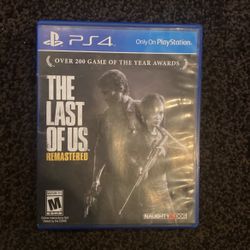 Last Of Us Remastered For Ps4