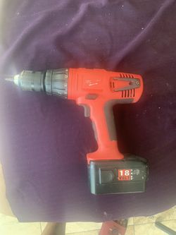 Milwaukee 18v drill doesn’t include charger works EXCELLENT