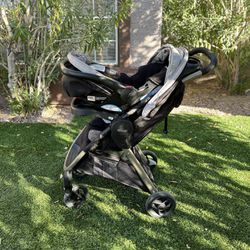 Graco FastAction SE Travel System Stroller With Car seat 