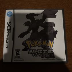Pokemon White DS - With Manual