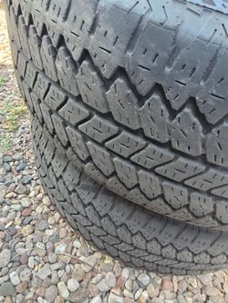 2 Bridgestone dueller at 275 60 20