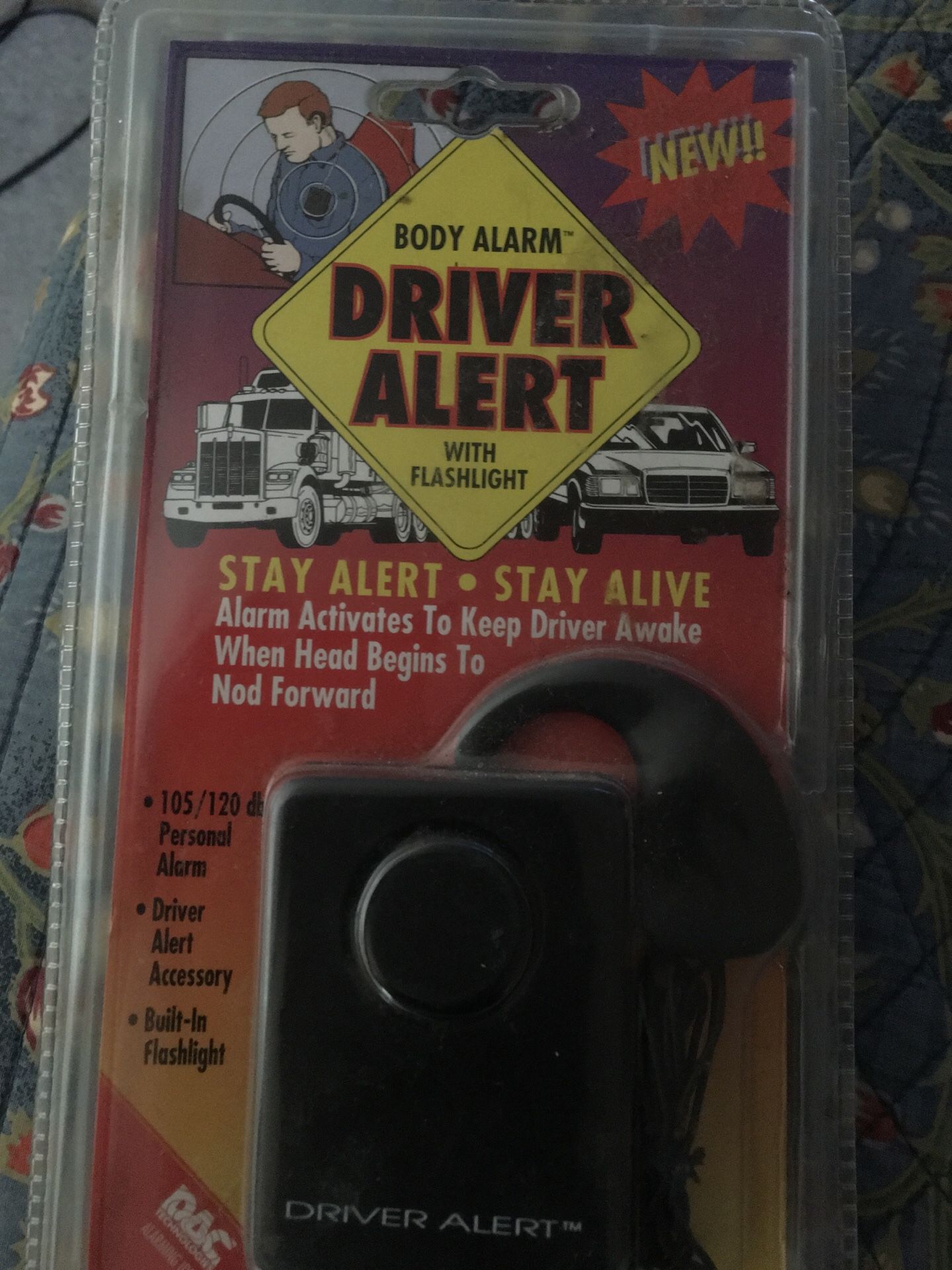 Stay alert while driving at the wheel