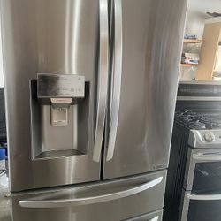 Samsung Steel Fridge And Oven