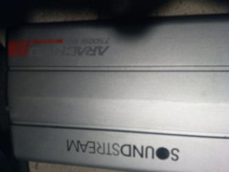Soundstream Arachnid 7500W Car Amplifier