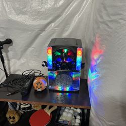 Karaoke Machine & Microphones!
