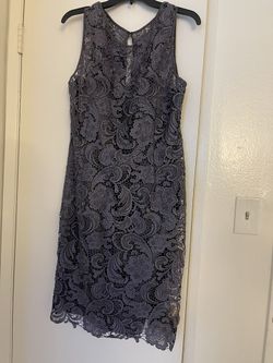 Dress Navy Size 12 (Adrianna pappel) $10