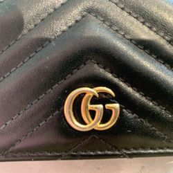 Gucci GG Marmont Wallet Black