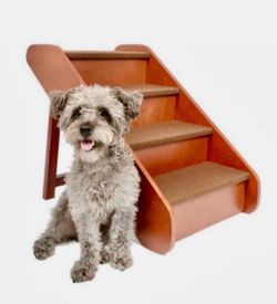 PetSafe CozyUp Folding Wood Pet Steps - Dog and Cat Stairs - 20inch
