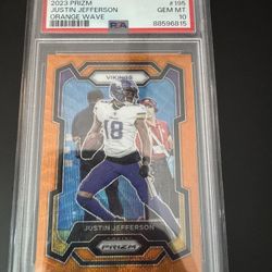 Justin Jefferson 2023 Prizm /60 Pop 3