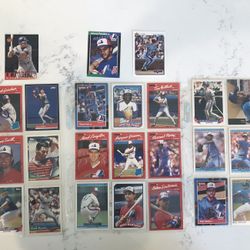 Lot Of 31 Montreal Expos Baseball Cards