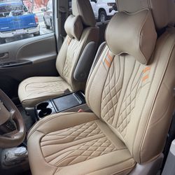 Leather Car Seat Cover (Free Professional Installation)