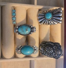 Native/Southwestern Style Rings.