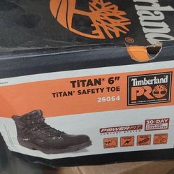 Timberland Work Boots Size 8