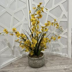 Artificial Orchid Flower Arrangement 