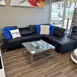 Modern sectional sofas! Shop Now Pay Later - Finance available No Credit Needed $39 Down ✅ (FREE ASSEMBLY) 
