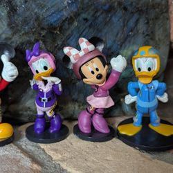 Disney Store: Mickey And The Roadster Racers - Daisy, Donald, Mickey, & Minnie
