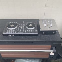 Numark Mixtrack Pro And Stratton Preamp Mixer