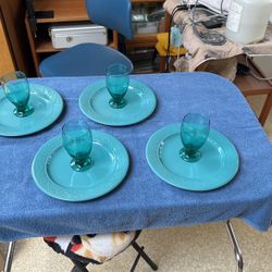 Plates and Glassware 