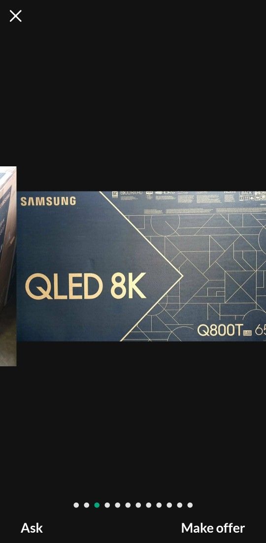 65 8K Q800T QLED SAMSUNG SMART TV DEAL!!+