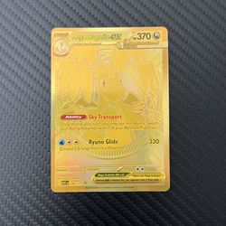 Pokemon Ascended Heroes Gold Mega Dragonite Ex 295/217
