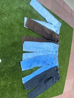 6 Empire Denim Jeans Mixed Colors Bundle