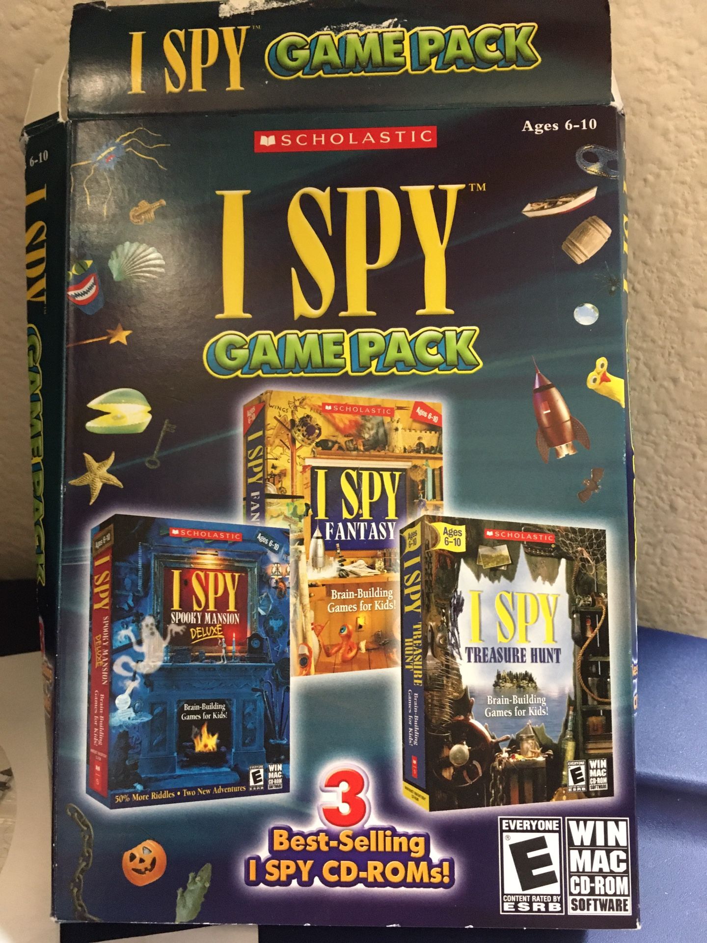 I Spy Game Pack 3 CD-ROMs