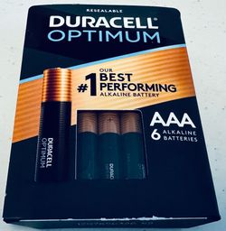 Duracell Optimum AAA  Alkaline Battery