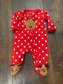 Boys or girls Christmas sleeper size newborn by carters #22