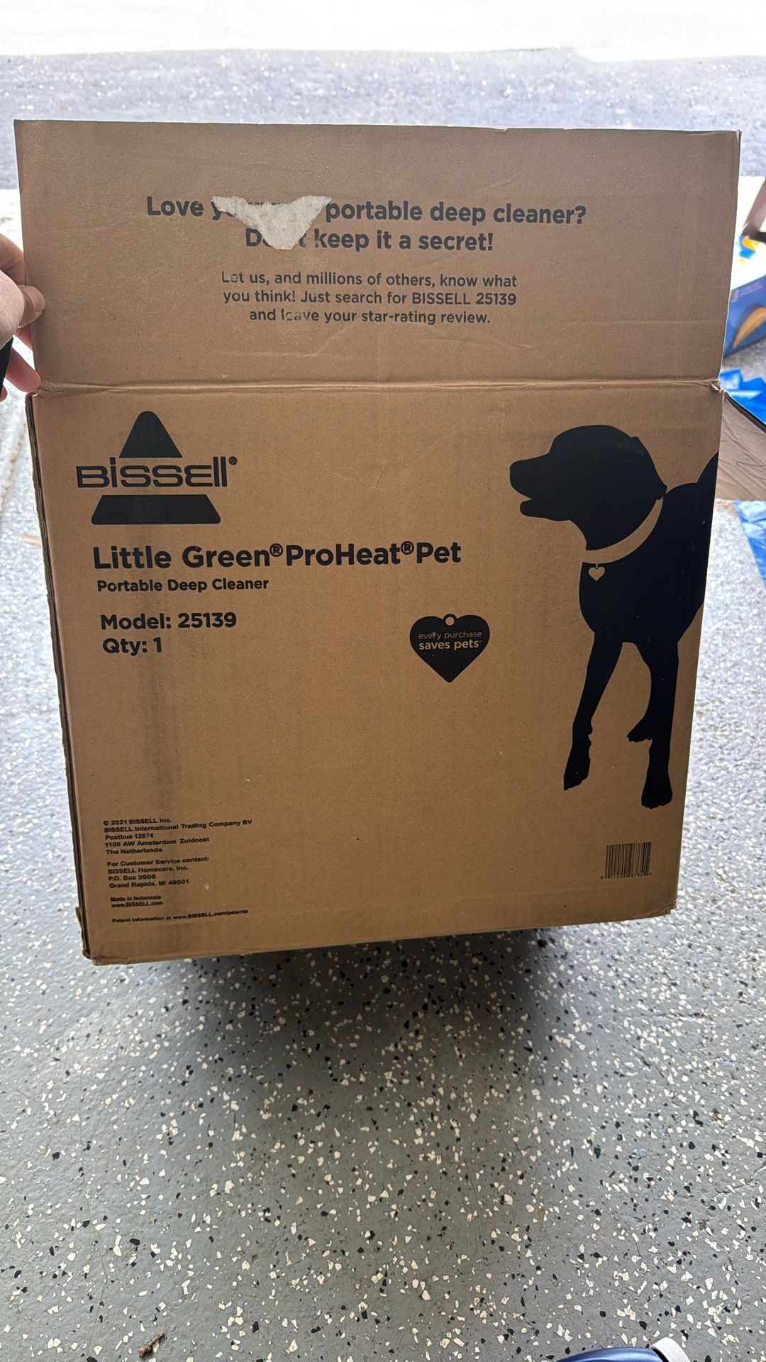 BISSELL PORTABLE DEEP CLEANER
