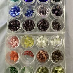 Jewelry Making Beads - Cats-Eye Beads, Various Colors and Sizes