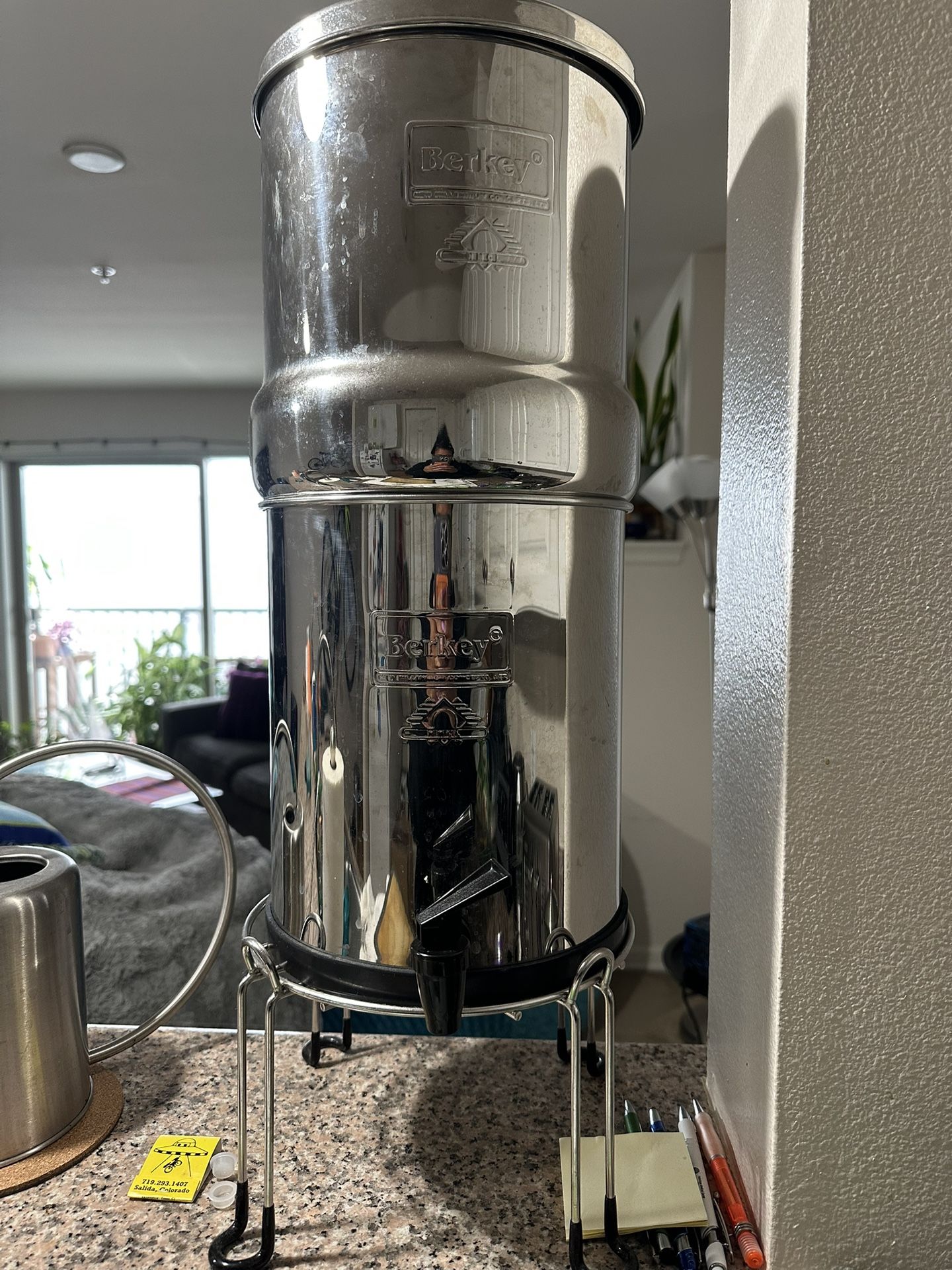 Big Berkey Water Filter w/ Stand