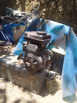 Mini bike motor with clutch