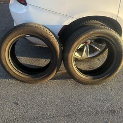 2 Pirelli Scorpion AS +3 Tires 