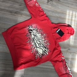 Red Hellstar Hoodie 