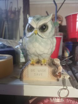 Owl Piggy Bank $5