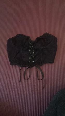 Corset crop top