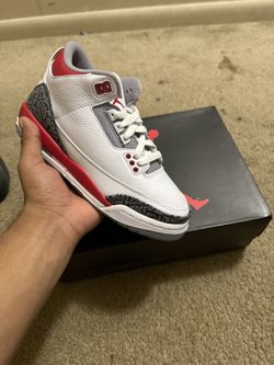 Jordan 3 Retro “Fire Red”