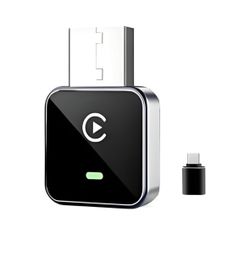 2026 Upgraded Wireless CarPlay Adapter for Apple iPhone, Plug and Play, Fast Auto-Connect, Realtek 8730E Chip Stable & No Latency, Wired to Wireless A