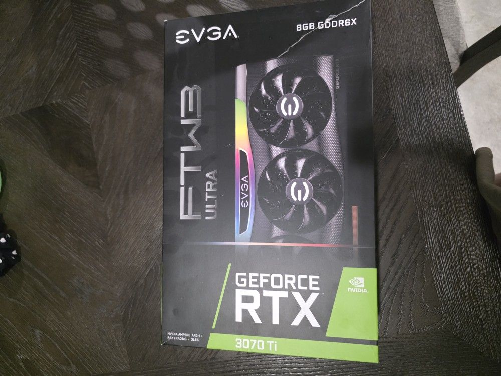 EVGA RTX 3070ti FTW3 ULTRA
