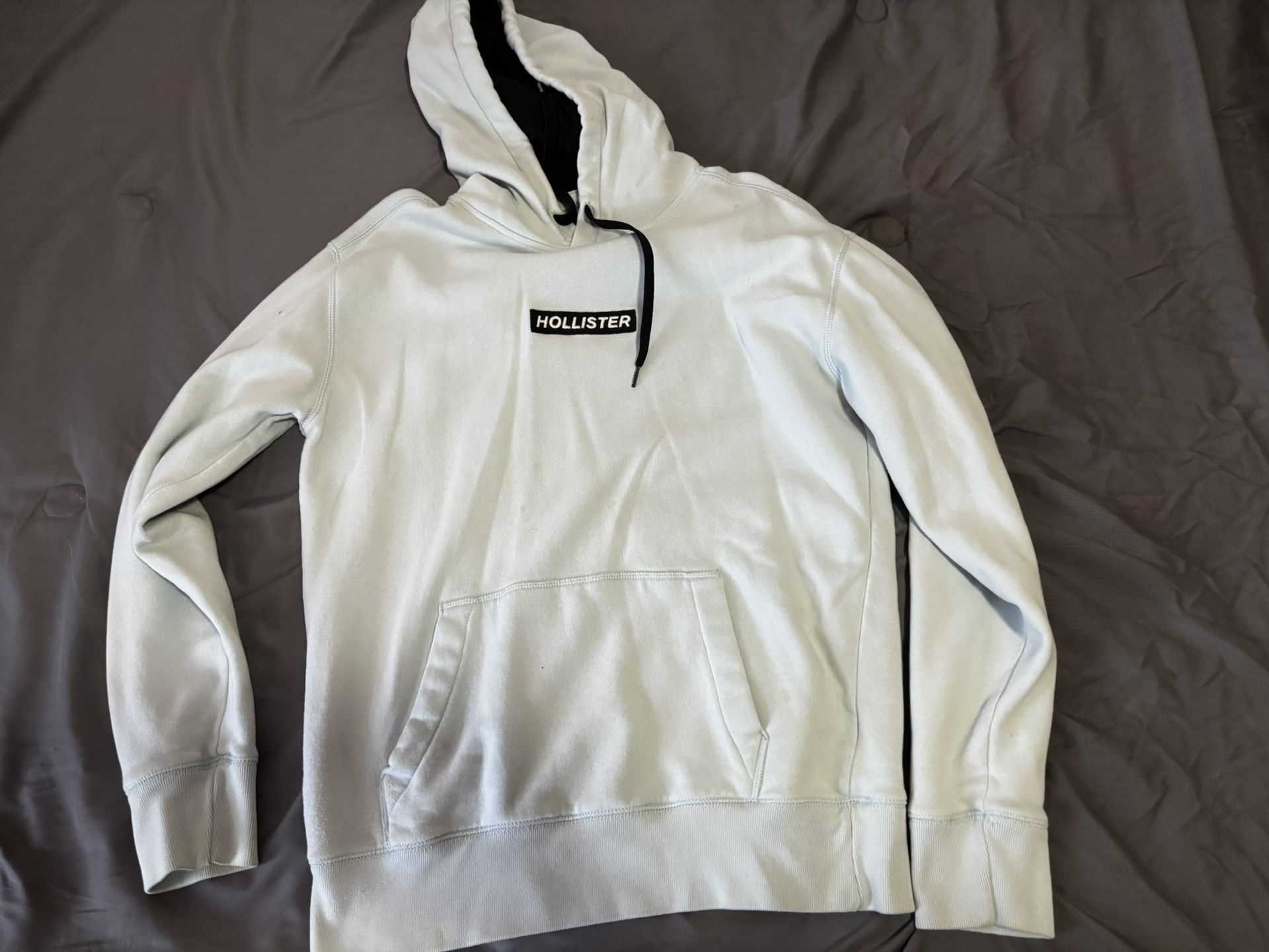 Light Blue Hollister Hoodie