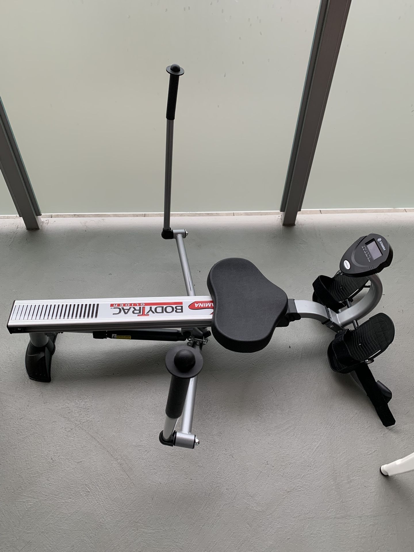 Rowing Machine – Home Gym Fitness- Compact & Smooth, Like New! Stamina BodyTrac Glider