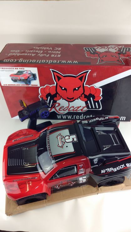 Redcat Racing AFTERSHOCK 8E 1/8 Brushless 4WD Truck RC Car RTR