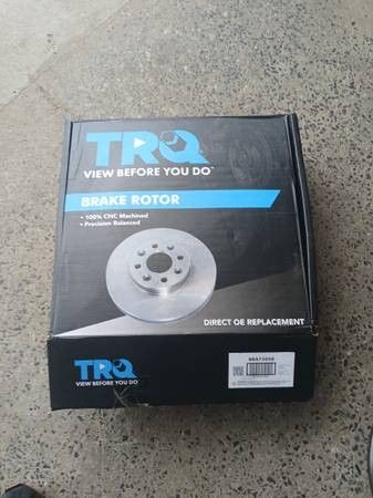 TRQ Rear Brake Drum Pair Set for 2009-2013 Chevy Silverado 1500 Gmc