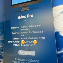 Imac Pro 27 5k 