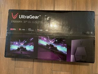 LG UltraGear 27-Inch FHD VA Gaming Monitor, 180Hz Refresh Rate, 1ms Response