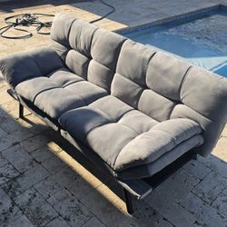 convertible memory foam futon sofa bed