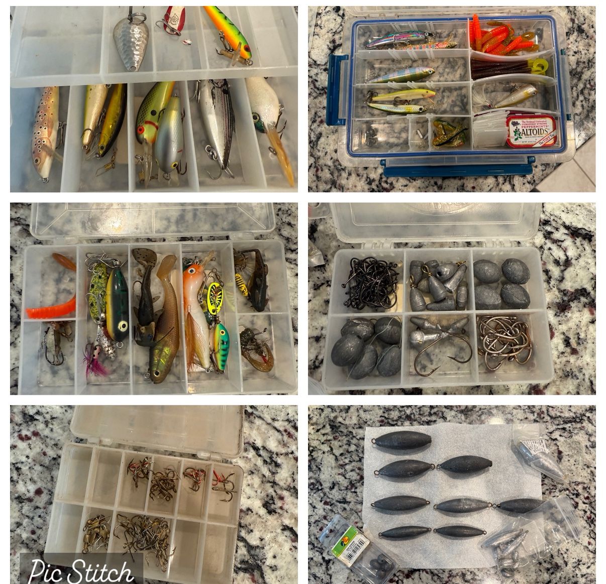 Fishing Lures and Hooks